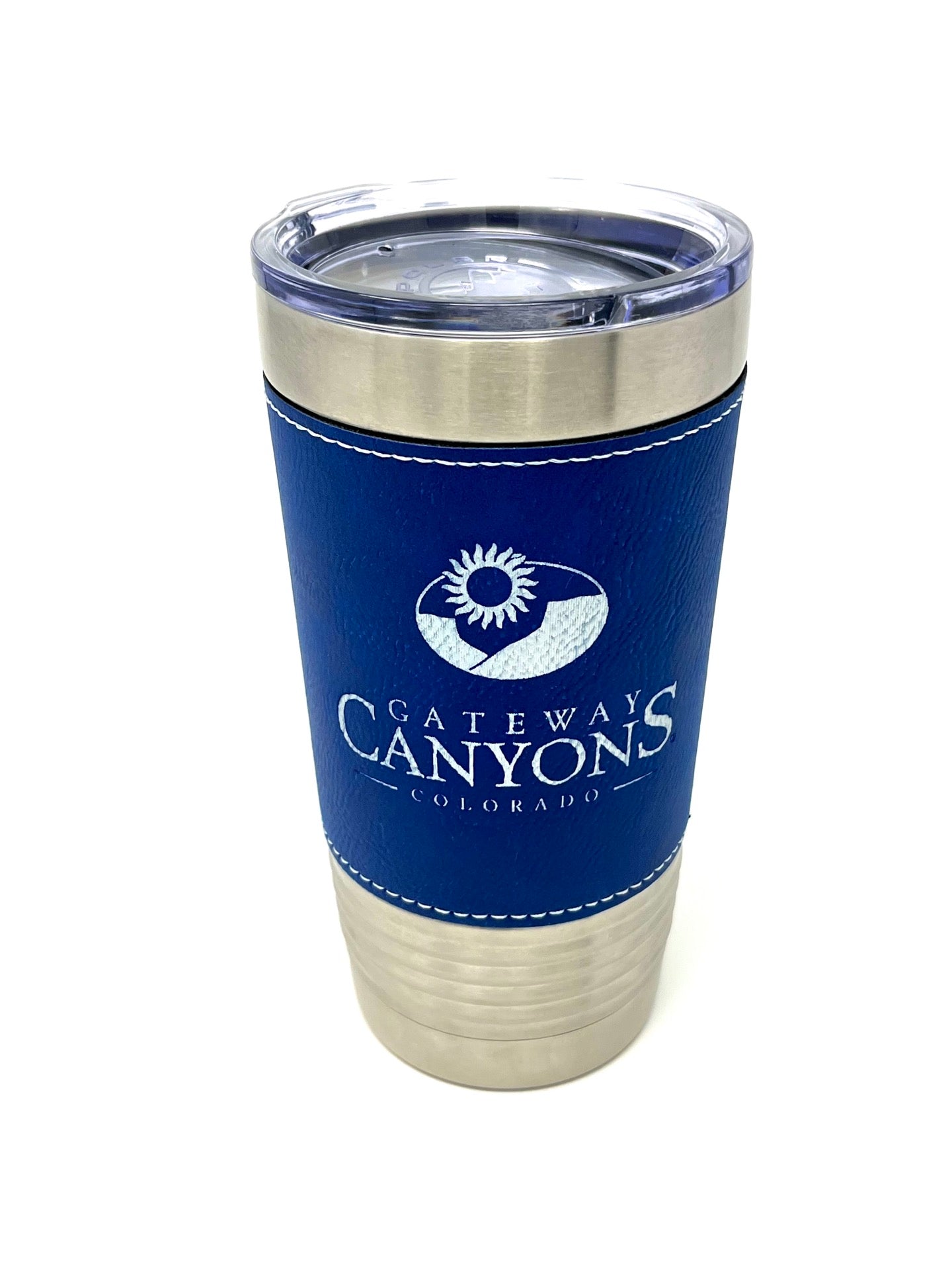 20 oz Tumbler - Leatherette Wrapped