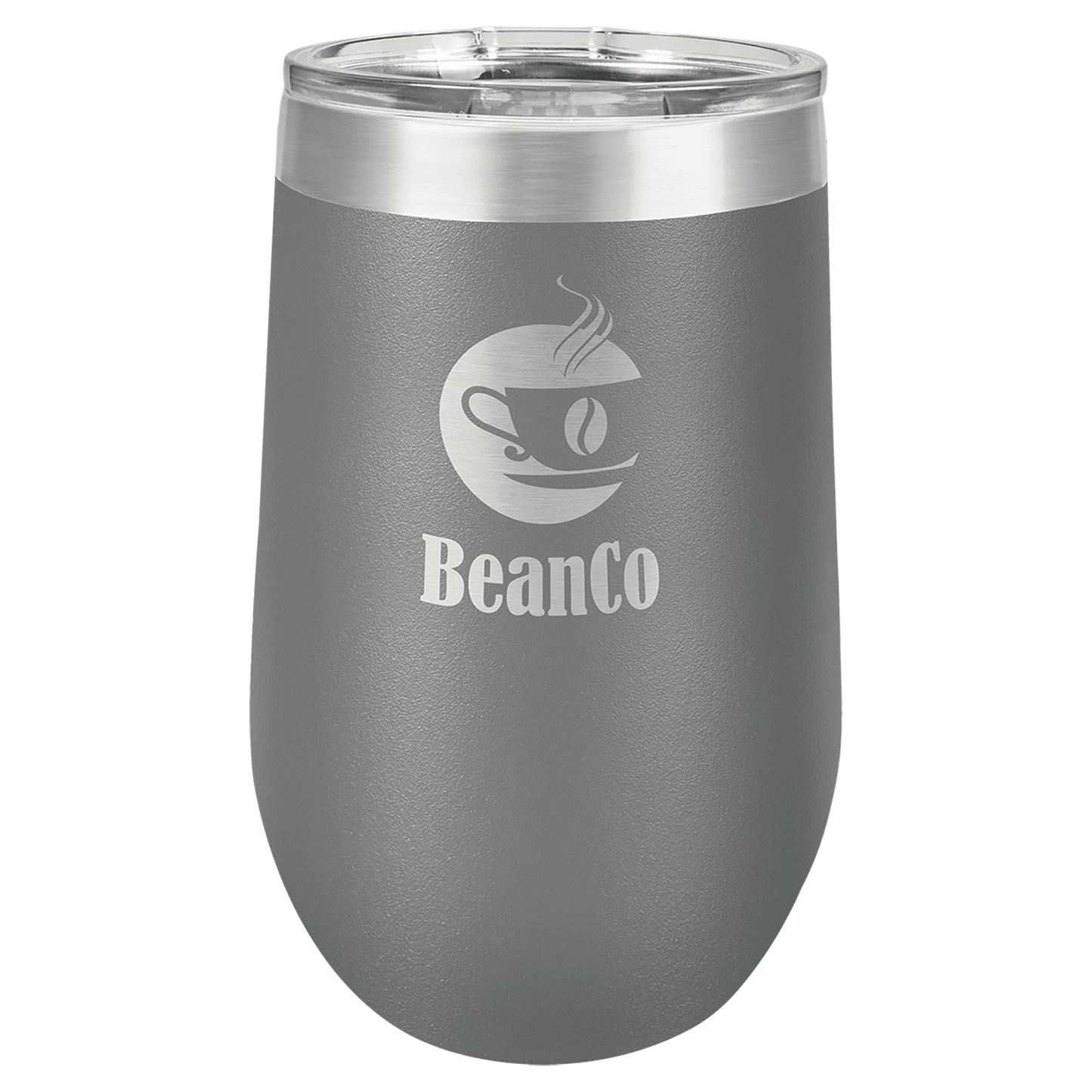 16 oz Stemless Wine Tumbler w-Slot Lid