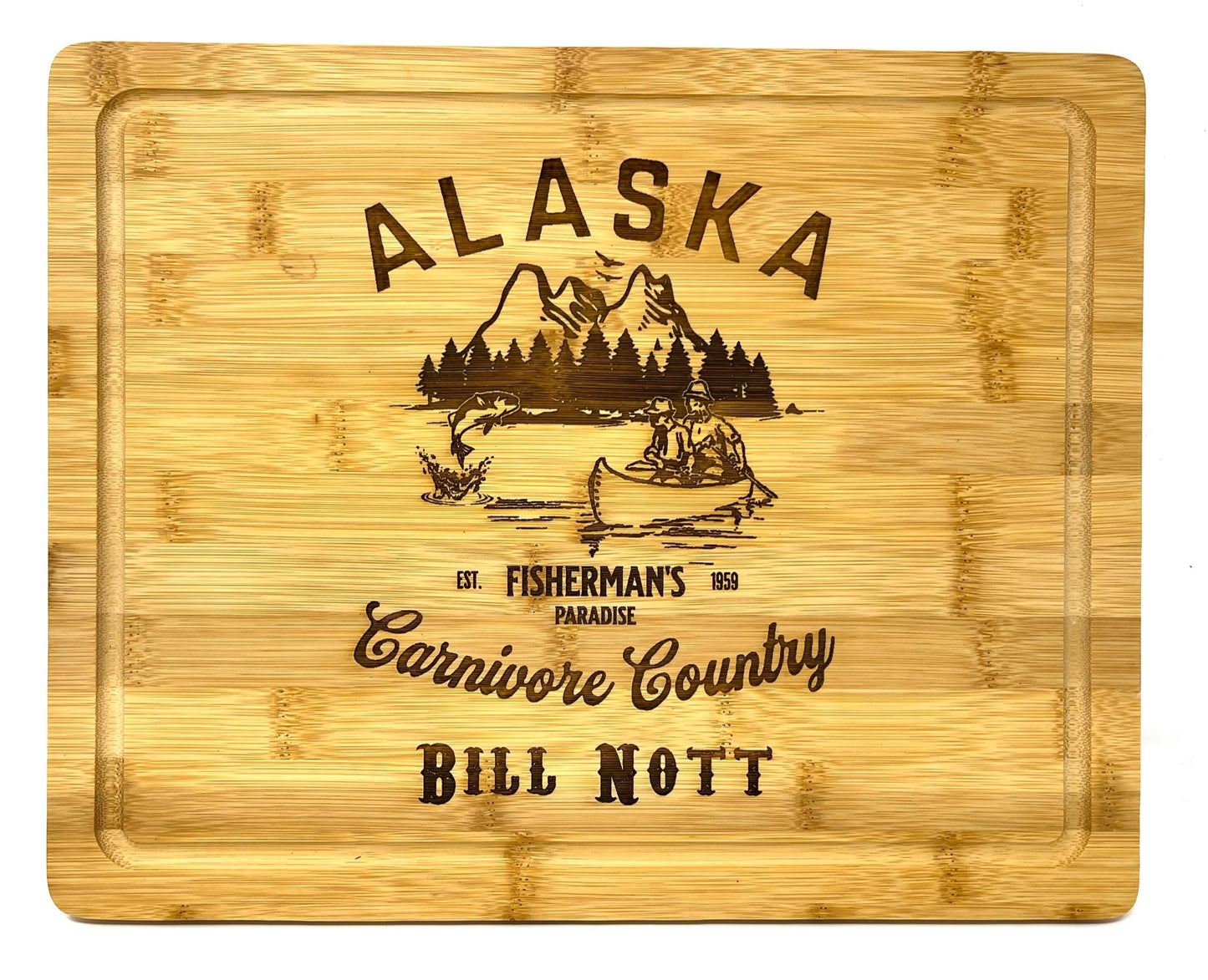 Bamboo Cutting/Serving Boards w-Bill's Custom Graphics