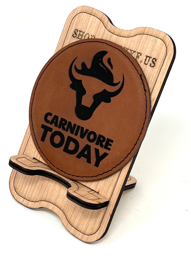 Carnivore Today Leatherette Coasters