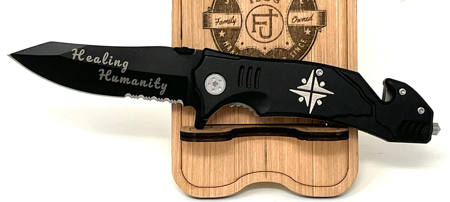 Healing Humanity Pocket Knife