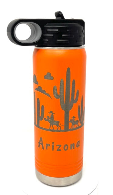 20 oz Water Bottle - Southwest Design #6